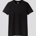 Plain Black T Shirt Cotton